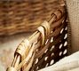 Artisan Rustic Handcrafted Rectangle Basket