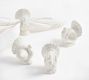 Figural Turkey Stoneware Napkin Rings - Set of 4