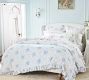 LoveShackFancy Belgian Flax Linen Rose Sham