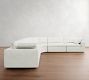 Dream 5-Piece Curved Wedge Sectional (137")