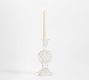 LoveShackFancy Cut Glass Ball Candle Holder