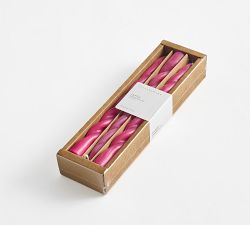 Spiral Taper Candles - Set of 6
