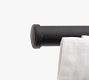 Cast Iron Ribbed Endcap Finial - Set of 2