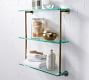 Linden Triple Glass Shelf (24")