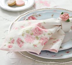 LoveShackFancy Stoneware Napkin Rings - Set of 4