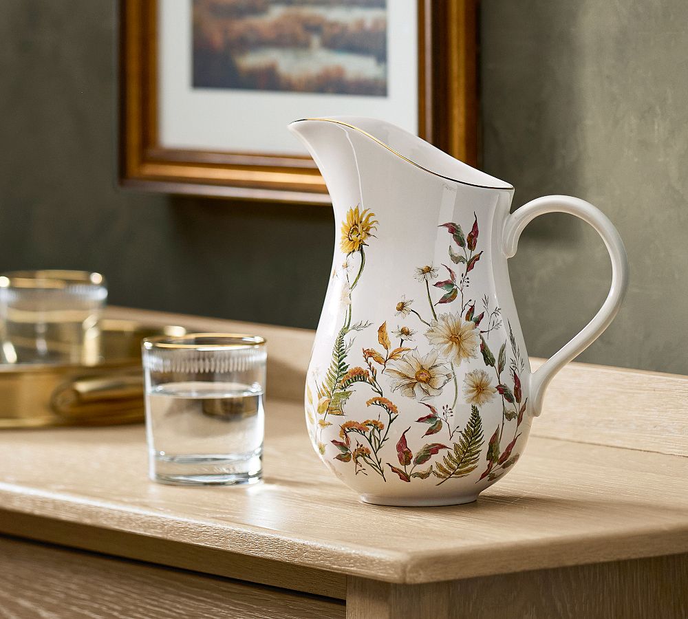Bedford Harvest Stoneware Pitcher by Pottery Barn