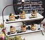 Gabriella Stoneware Tiered Platter Stand