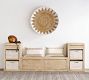 Sunny Handwoven Basket Wall Art