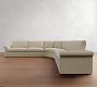 Westwood Roll Arm 5-Piece Curved Wedge Sectional (153")