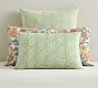 Kravet Garden Floral Ikat Reversible Shams