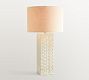 Lila Woven Bone Inlay Table Lamp (16")