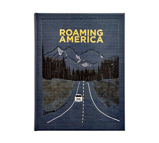 Roaming America Leather-Bound Book
