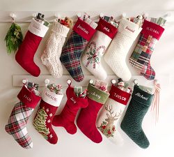 Classic Velvet Bone Pet Stocking