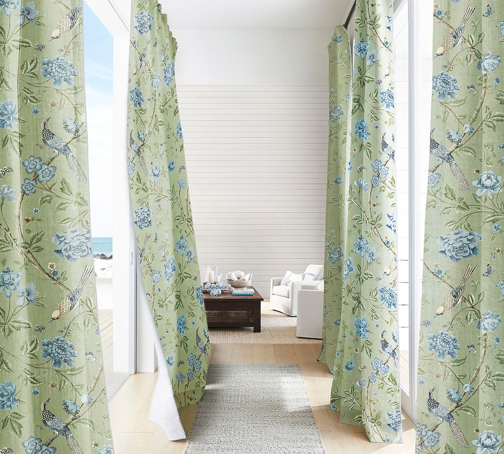 Kravet Meadowlark Curtain by Pottery Barn