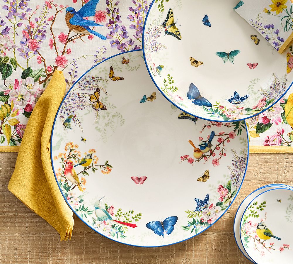 Meadow Stoneware Serving Platter by Pottery Barn