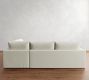 Westwood Square Arm Slipcovered 3-Piece Sectional (117")