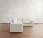 Westwood Square Arm Slipcovered 3-Piece Sectional (117")