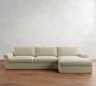 Westwood Roll Arm Chaise Sectional (134"&ndash;155")