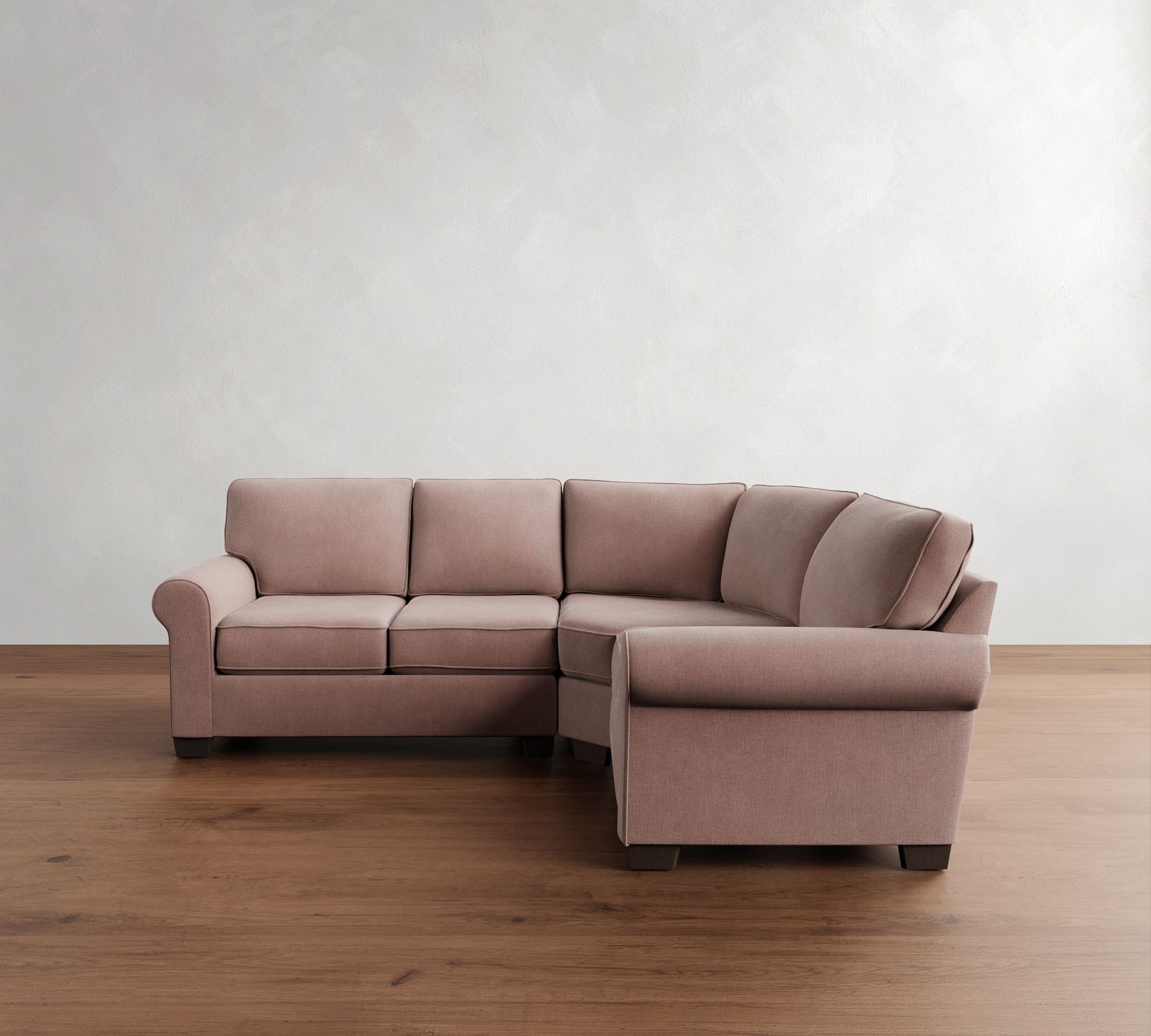 Buchanan Roll Arm 3-Piece Curved Wedge Sectional (100") - thumbnail 8