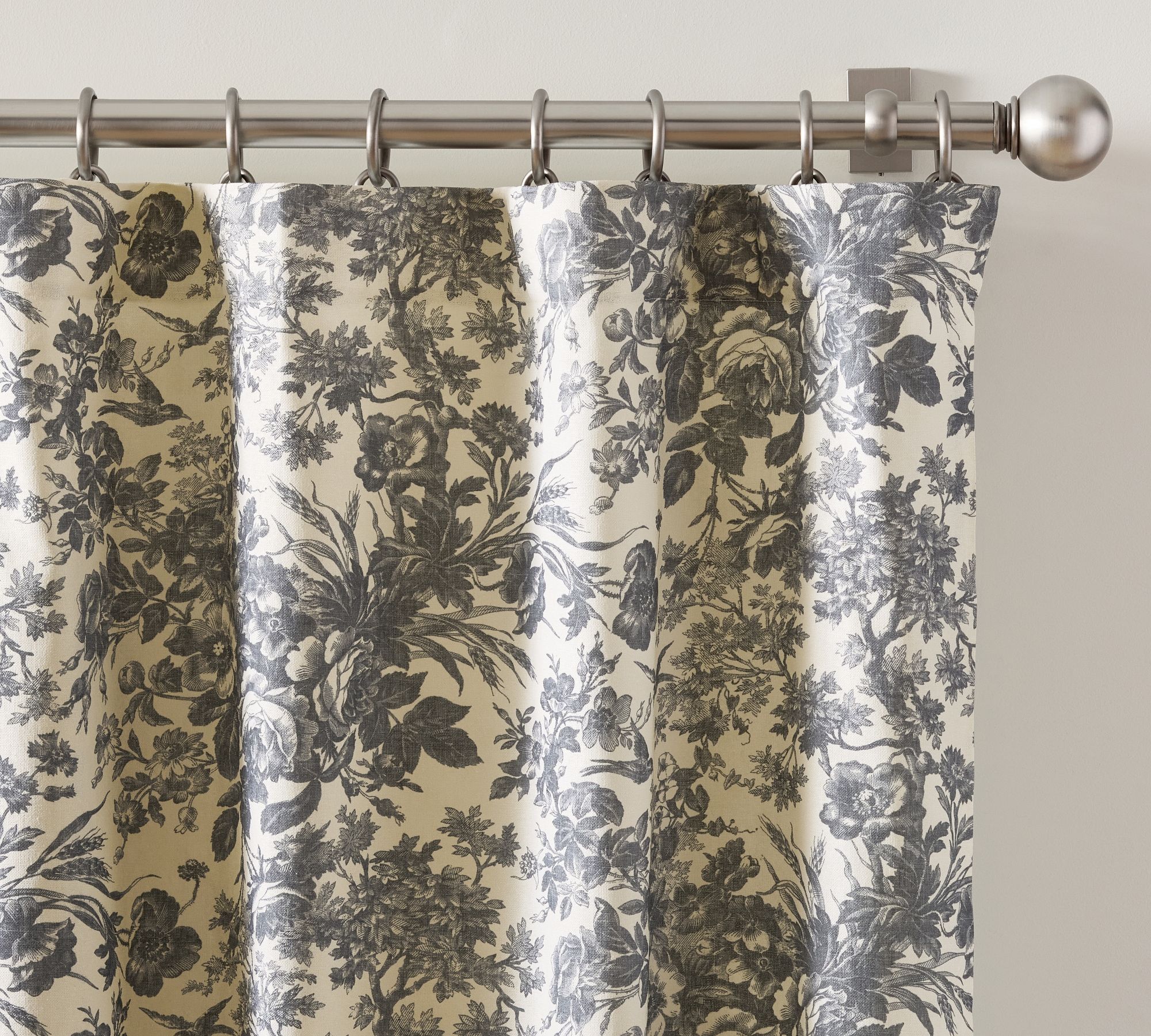 Sorrel Toile Curtain - thumbnail 3