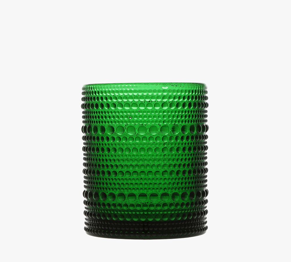 Jupiter Beaded Tumblers - Set of 6 - 10 oz., Set of 6 - Deep Grass Green