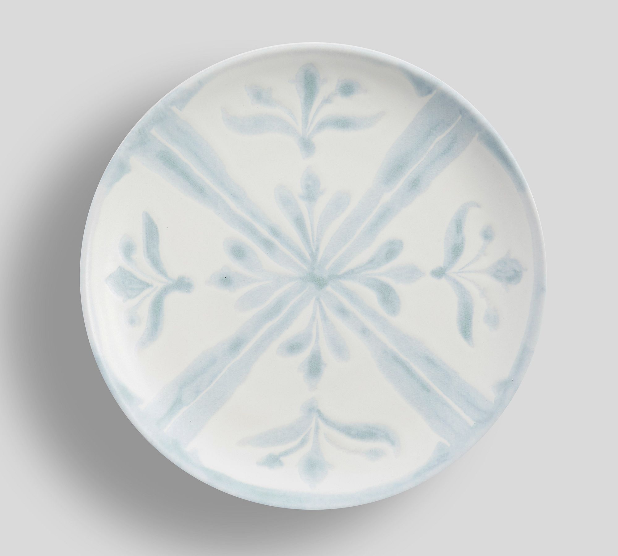 Chambray Tile Stoneware Salad Plates - Set of 4 - Set of 4