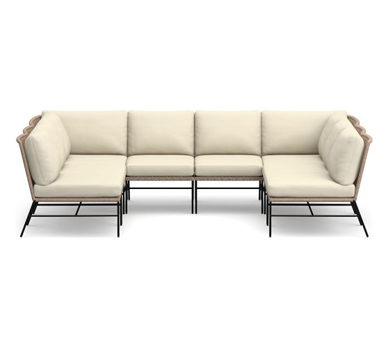 Tulum 8-Piece Sectional Cushion Cover