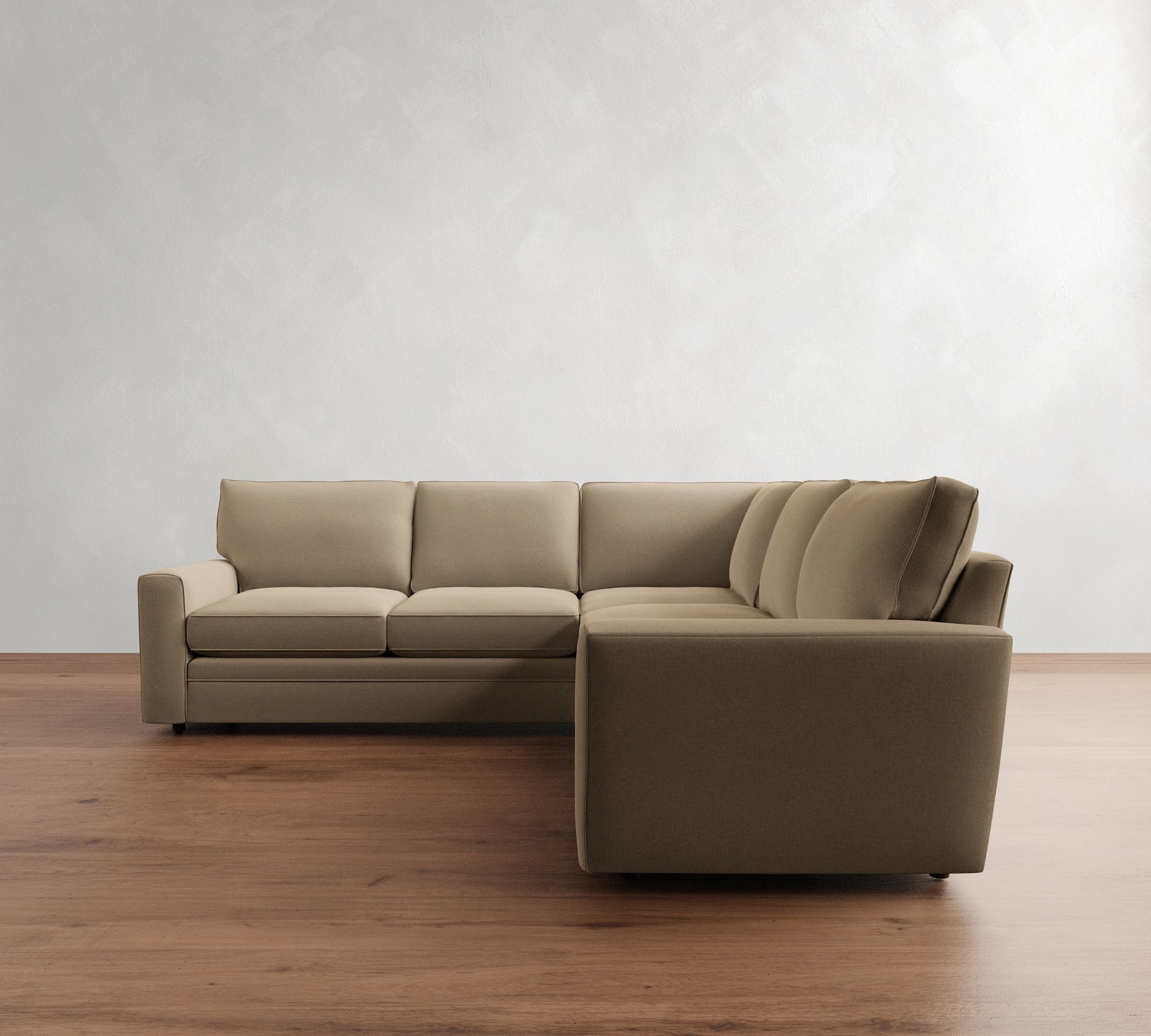 Pearce Square Arm 2-Piece L-Shaped Sectional (110") - thumbnail 5