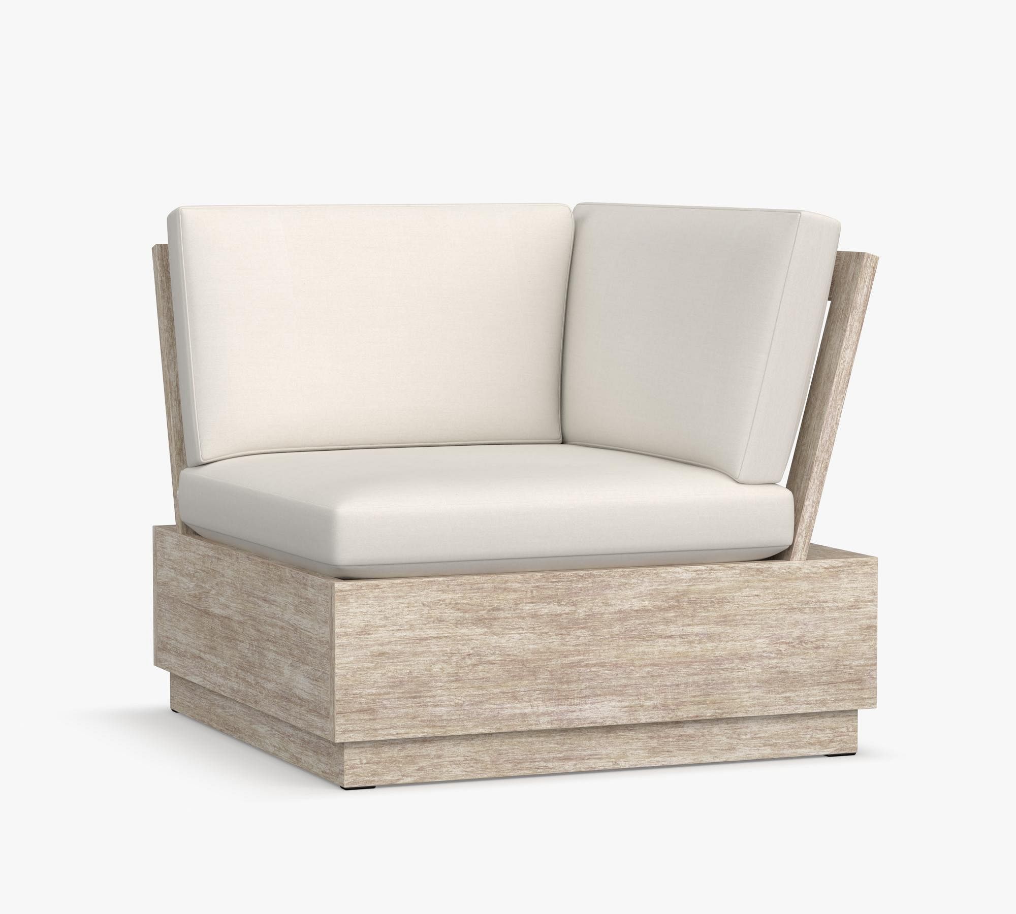 Build Your Own - Indio Eucalyptus Modern Platform Outdoor Sectional Components - thumbnail 3