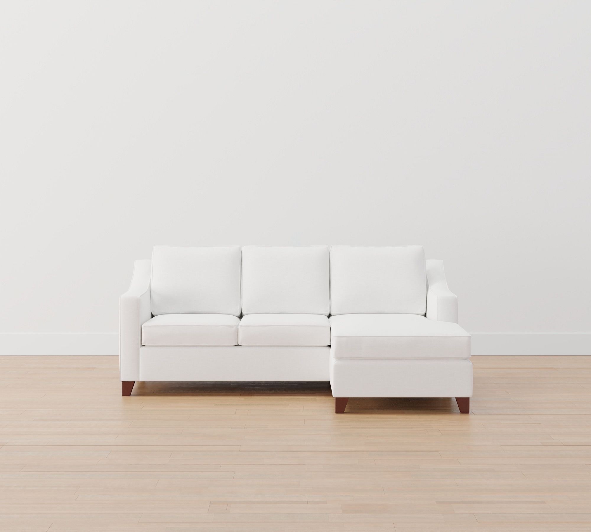 Cameron Slope Arm Chaise Sectional (96")