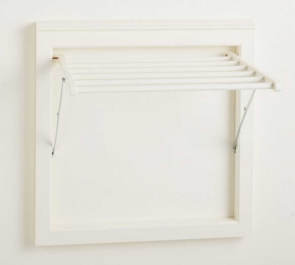 Aubrey Folding Drying Rack - White, 30"W