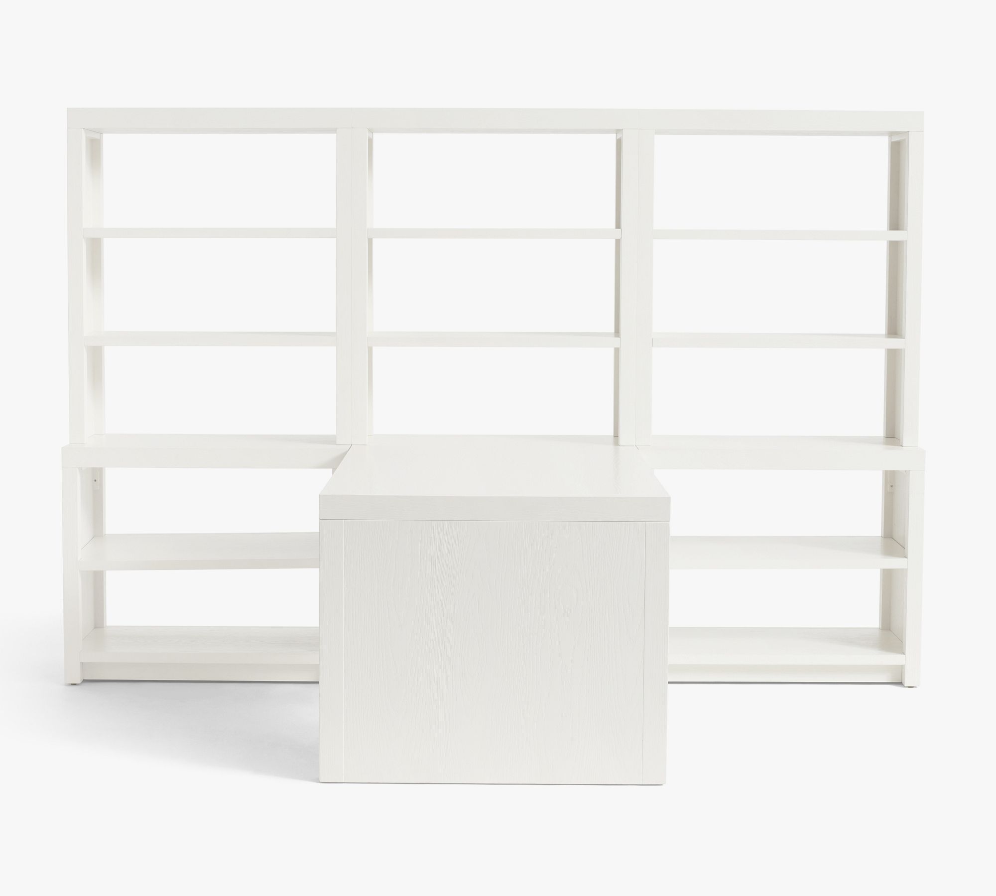 Dillon Peninsula Desk with Bookcase Suite (108") - thumbnail 3