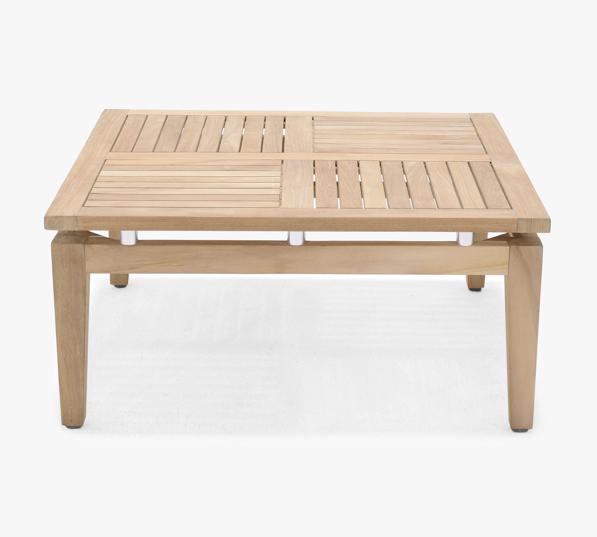 Miami Teak Square Outdoor Coffee Table (26")