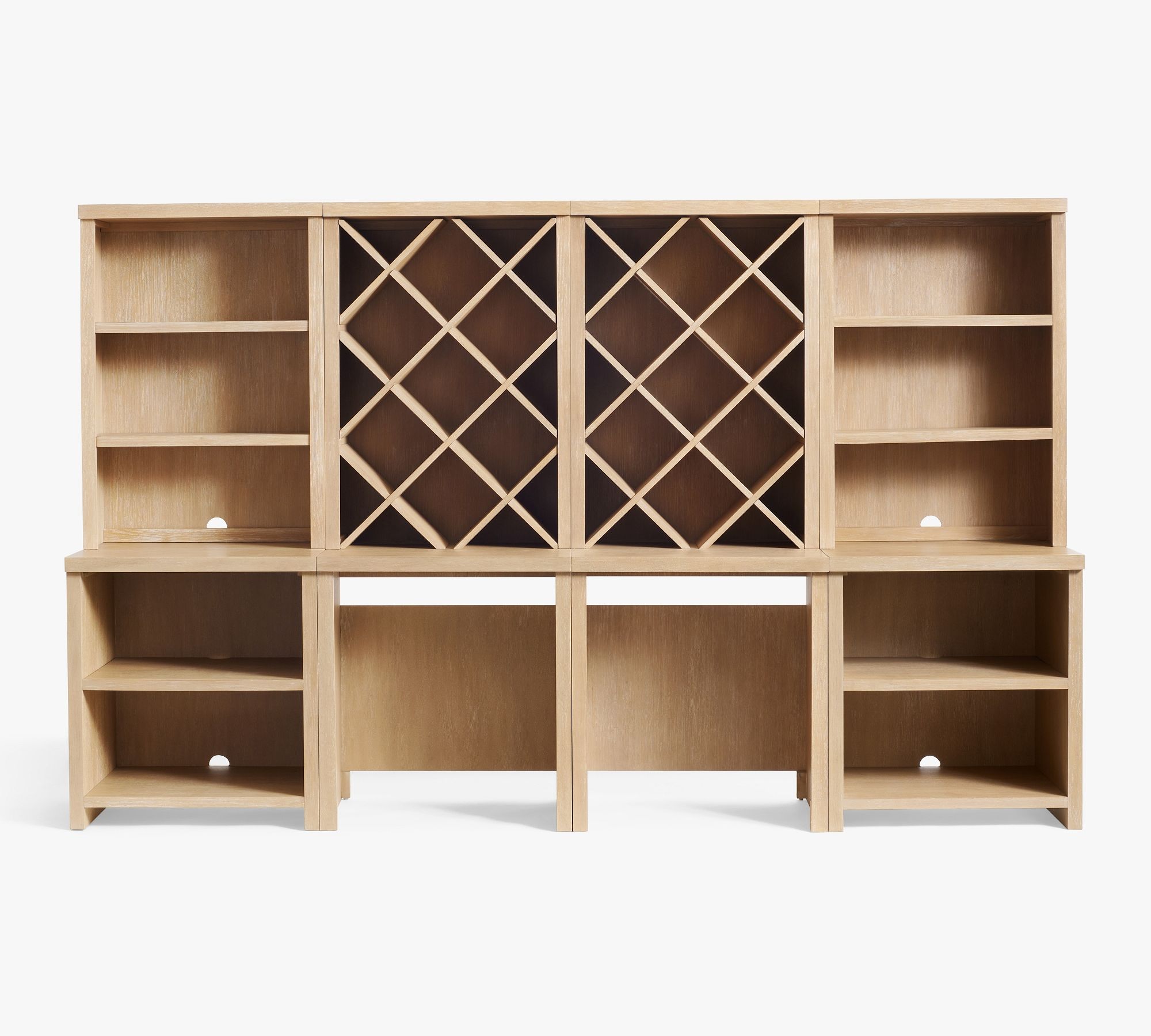 Modern Farmhouse 136" Grand Wine Storage