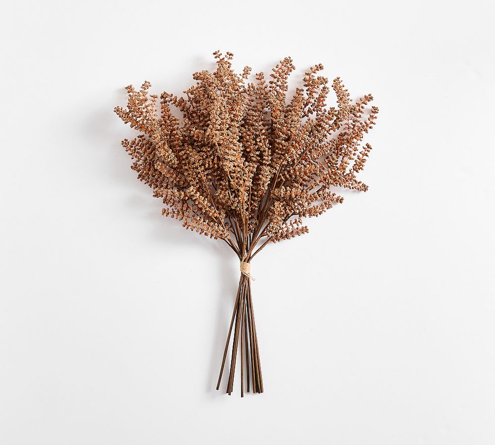 Faux Astilbe Bundle - Neutral, 10 Stem