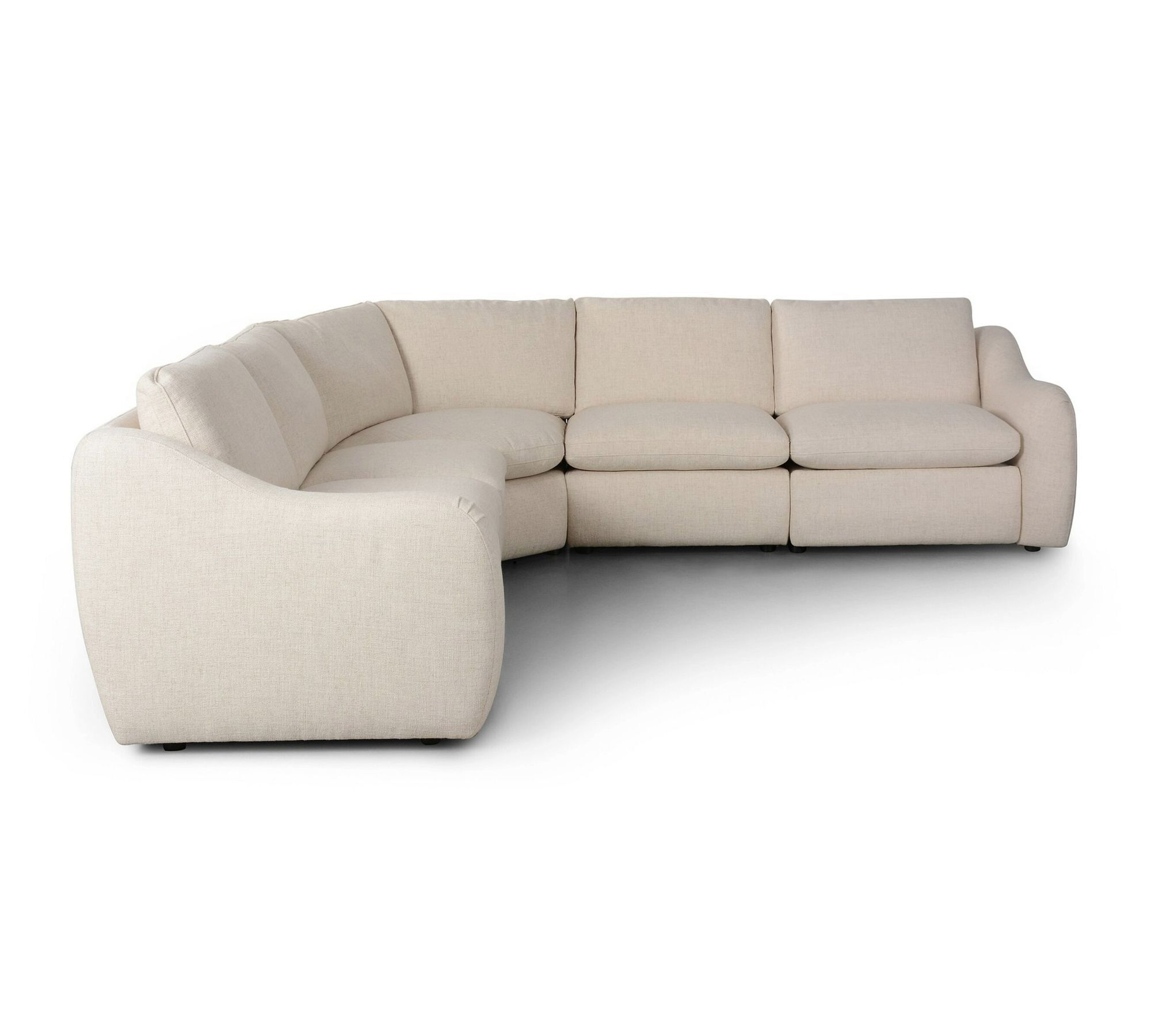 Cindy Upholstered Power Reclining Sectional (215.5")