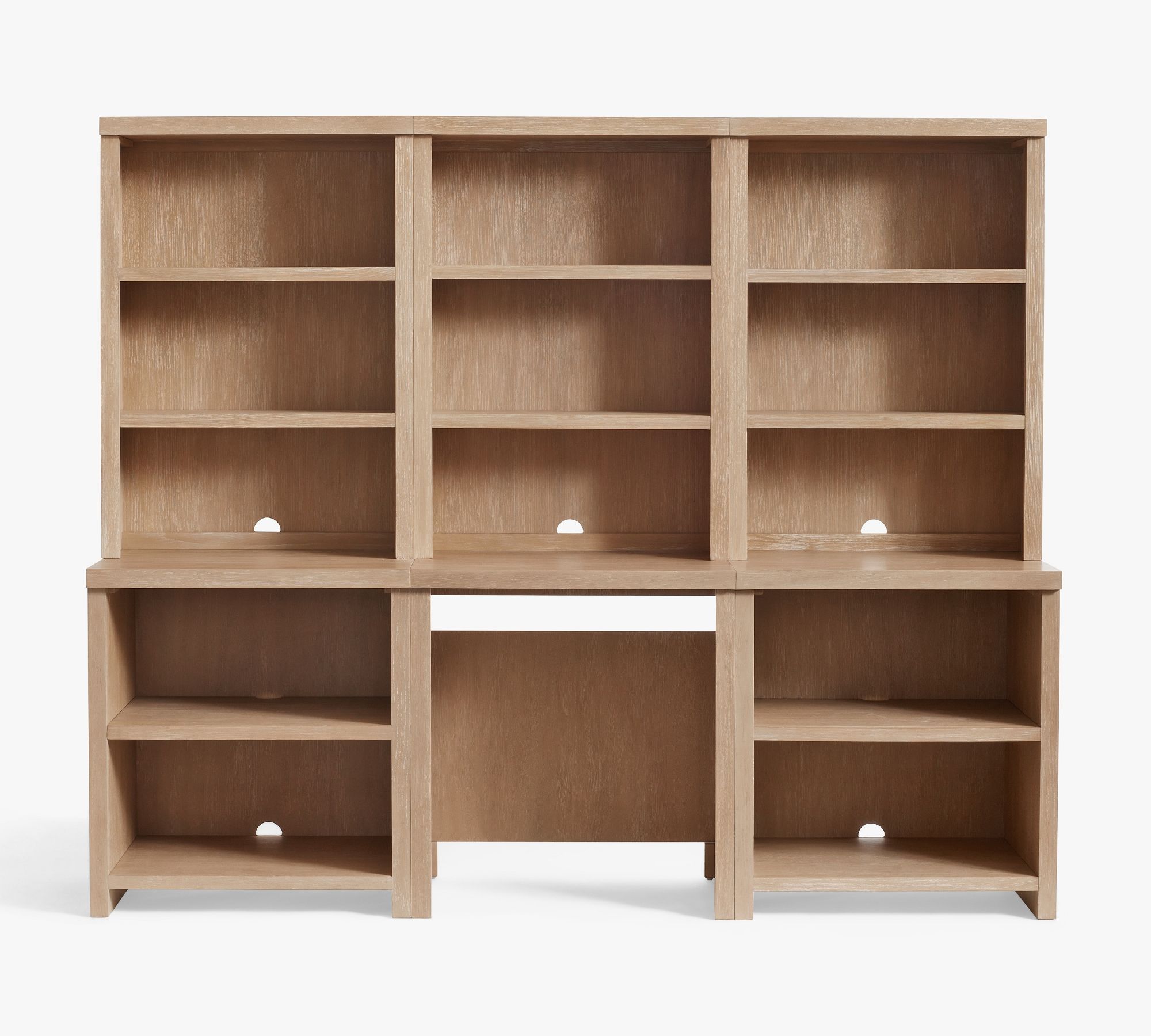 Modern Farmhouse Hutch and Workstation (102")