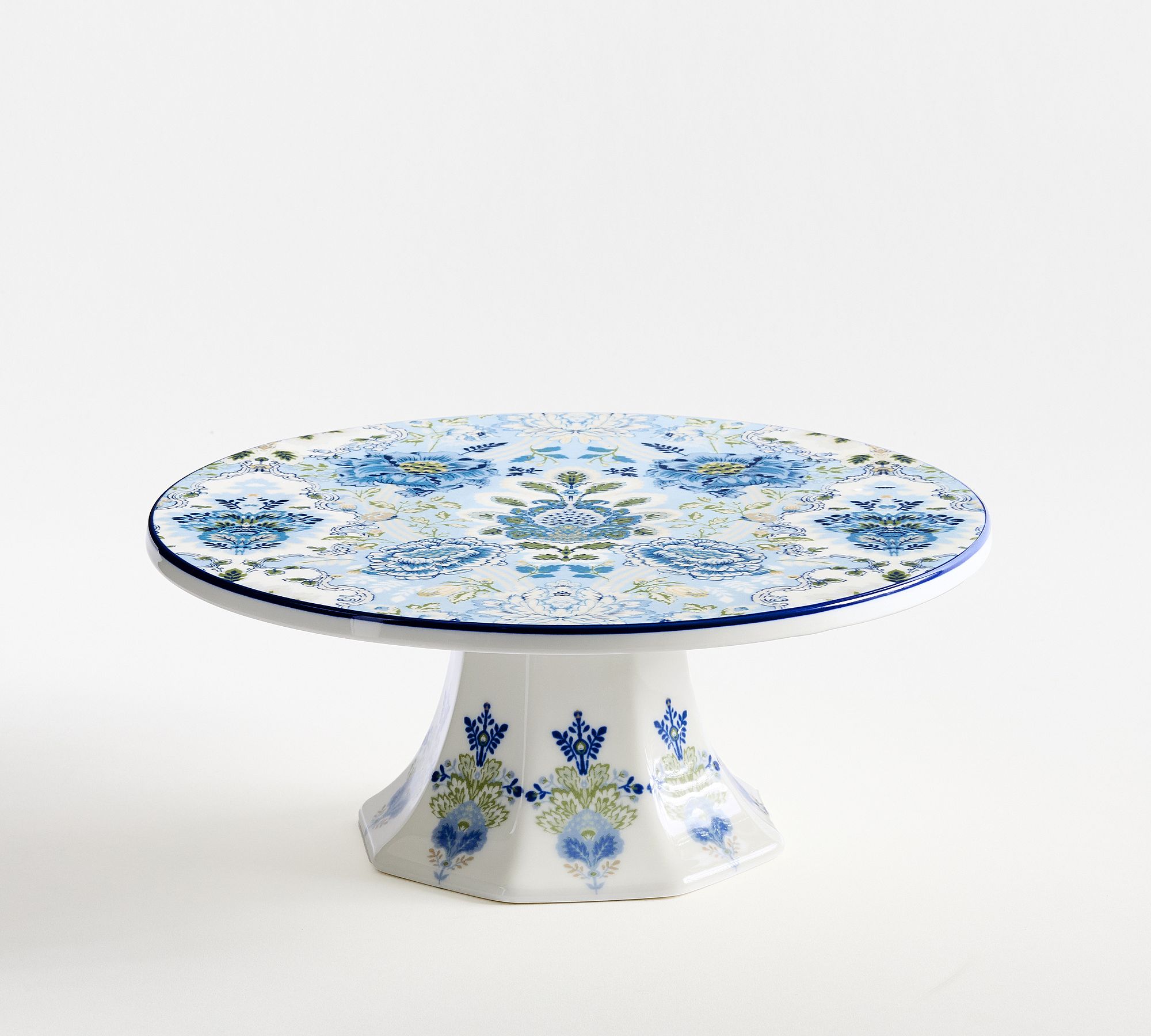 Kravet Arboretum Stoneware Cake Stand