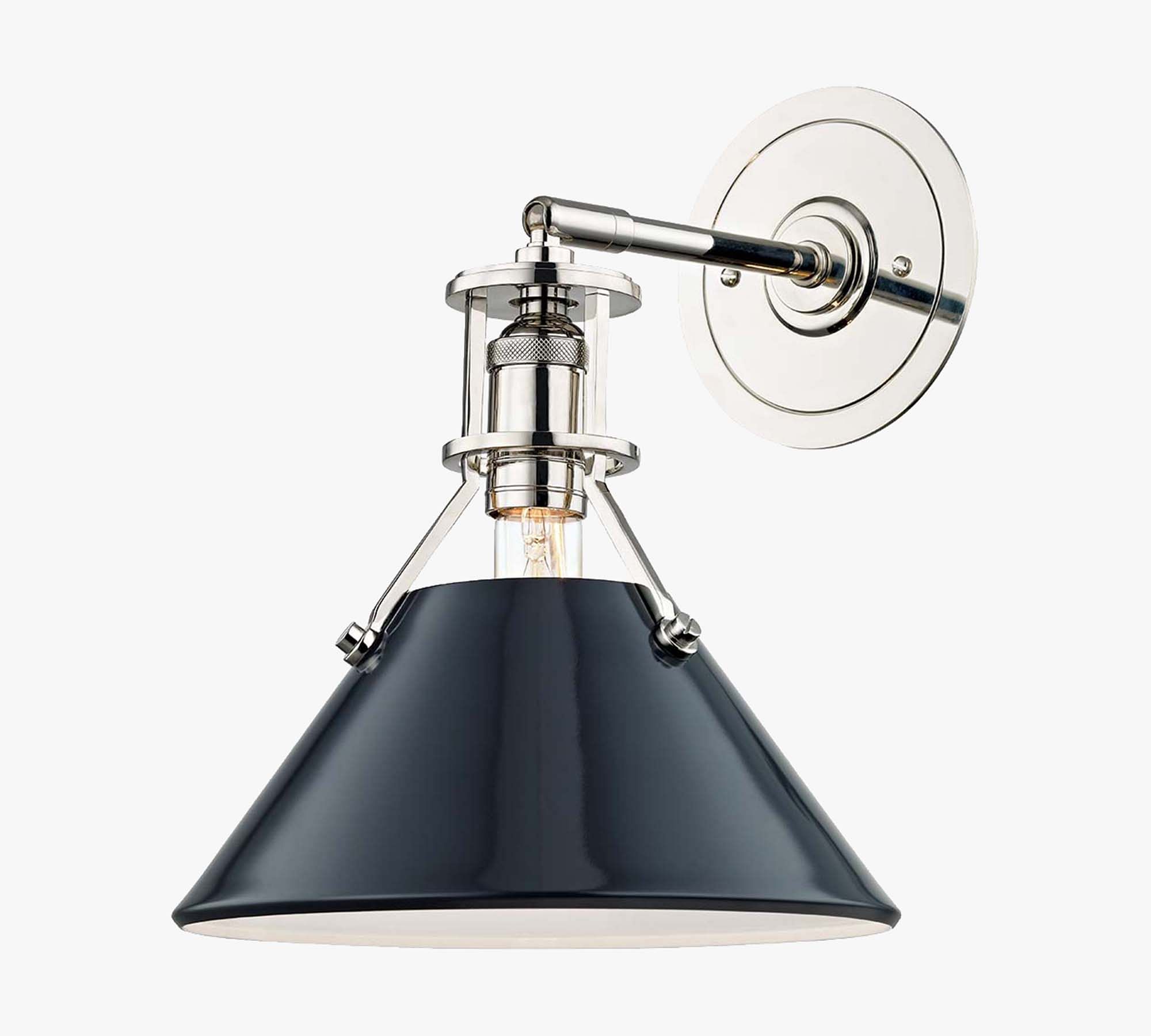 Jocelyn Flared Enamel Sconce (11'') - thumbnail 5