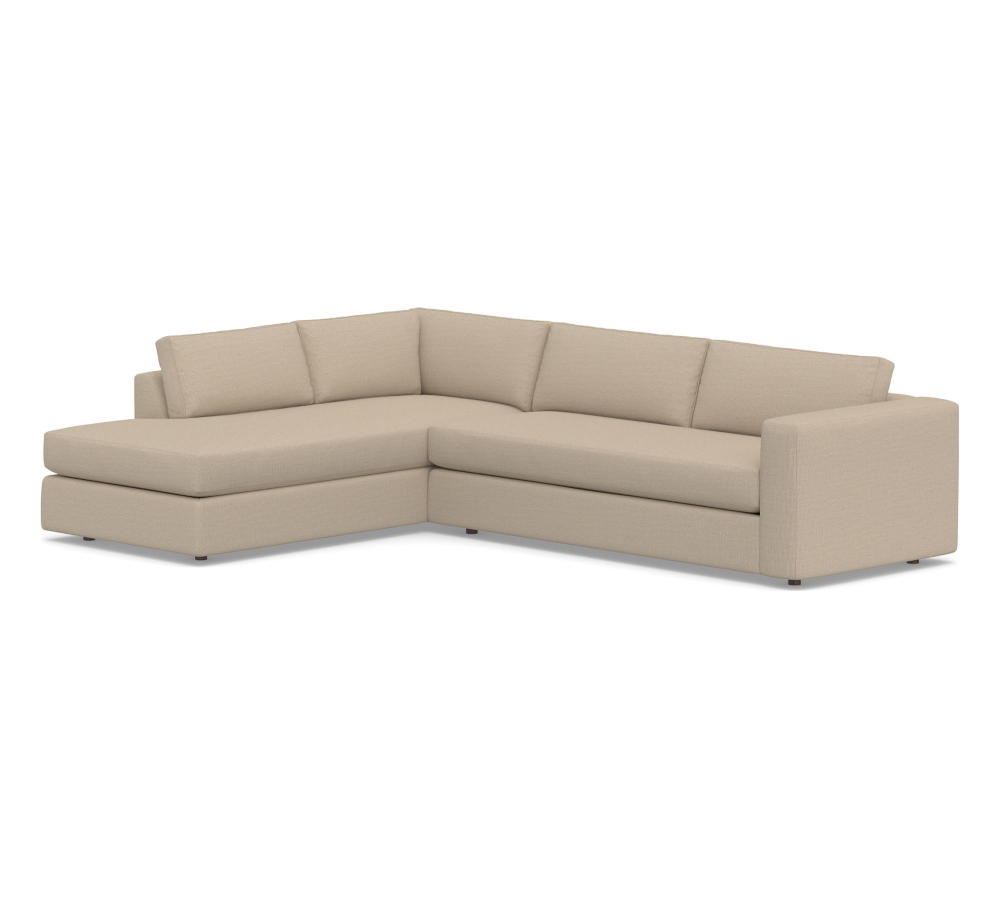 Carmel Wide Arm Return Bumper Sectional (113"&ndash;125") - thumbnail 5