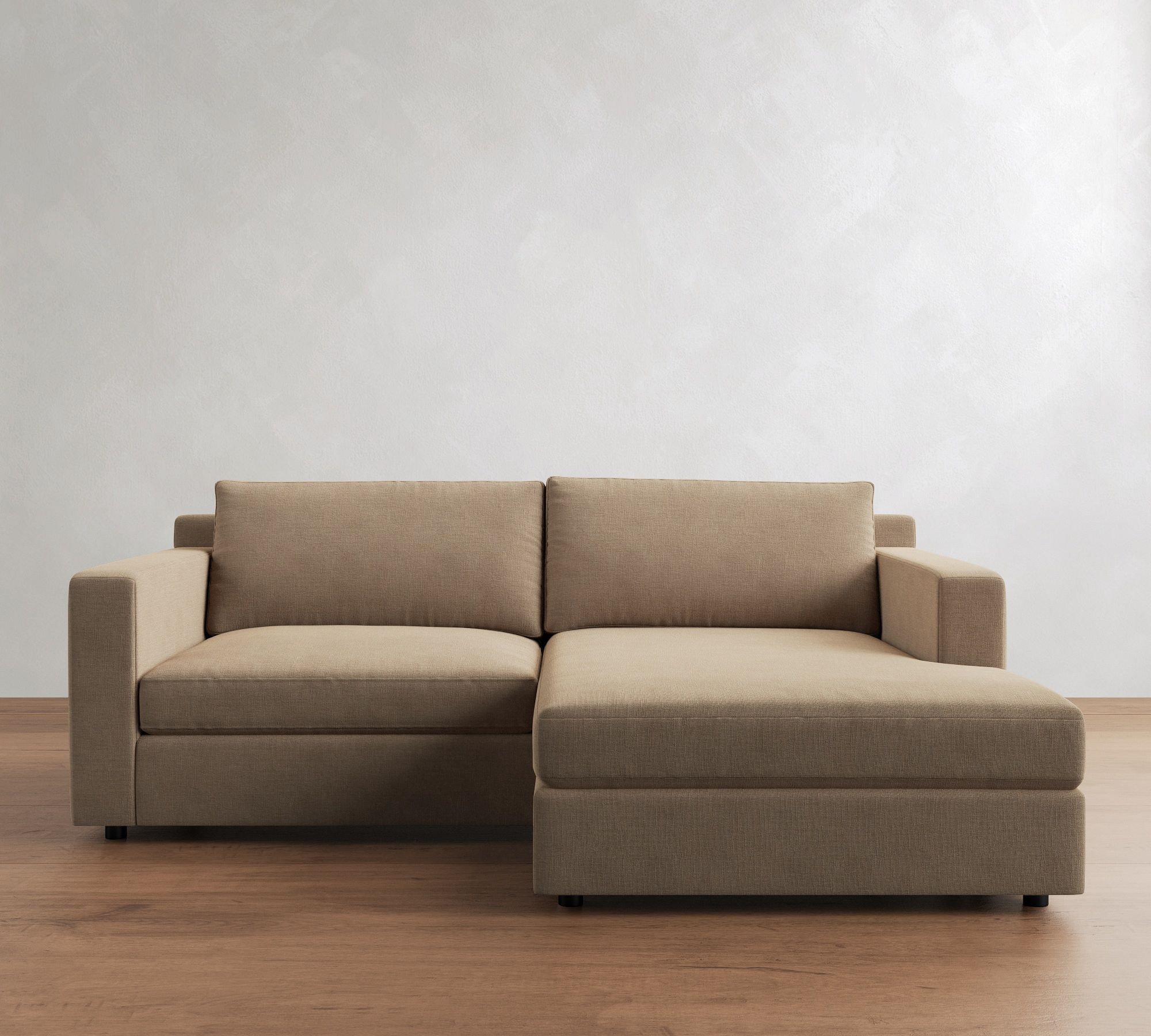 Pacifica Wide Arm Reversible Sleeper Chaise Sectional  (86") - thumbnail 7