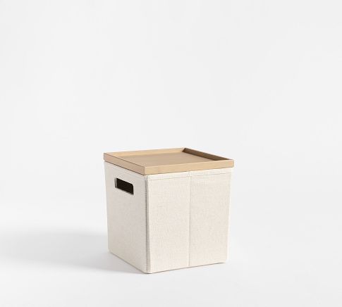 Square Lidded Utility - 8"W x 8.5"H