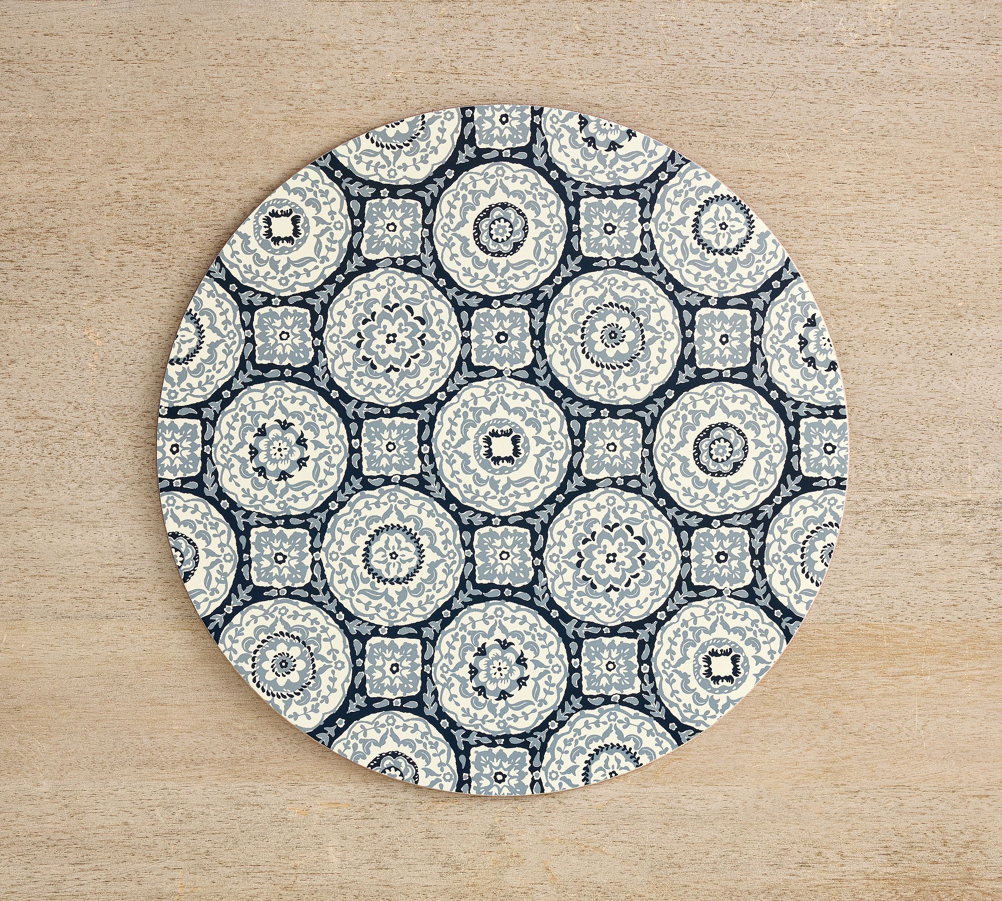 Kravet Medallion Corkmat - Set of 4