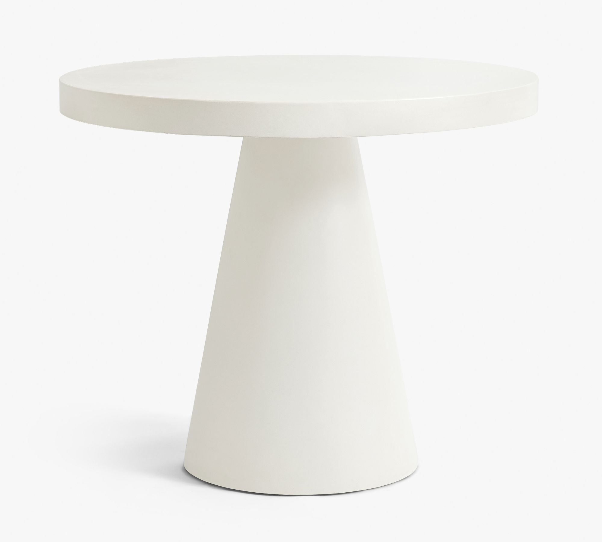 Pomona Concrete Round Outdoor Dining Table (36"-51")