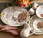 Bedford Harvest Turkey Stoneware Salad Plates - Set of 4