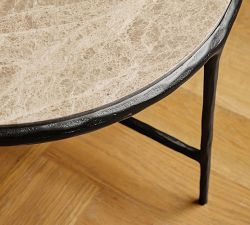 Hestan Round Nesting Coffee Tables (25"-31")