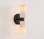 Willow Alabaster Double Sconce (13")