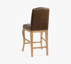 Montclair Leather Stool