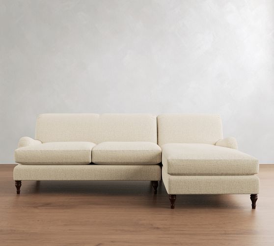 Carlisle Tightback Chaise Sectional (100") by Pottery Barn