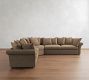 Windsor 3-Piece L-Shaped Wedge Sectional (134")